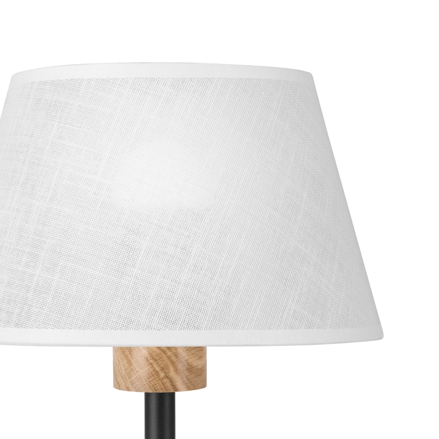 Brilagi - Eπιτραπέζιο φωτιστικό ANTHONY 1xE27/60W/230V δρυς/λευκό