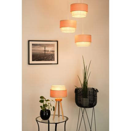 Brilagi - Eπιτραπέζιο φωτιστικό ARIZONA BOHO 1xE27/15W/230V μπεζ