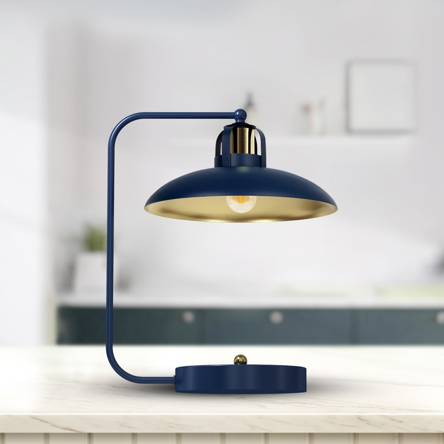 Brilagi - Eπιτραπέζιο φωτιστικό FLAMENGO 1xE27/60W/230V μπλε