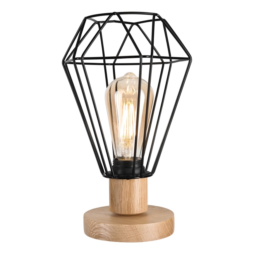 Brilagi - Eπιτραπέζιο φωτιστικό WOODY BASKET 1xE27/60W/230V δρυς