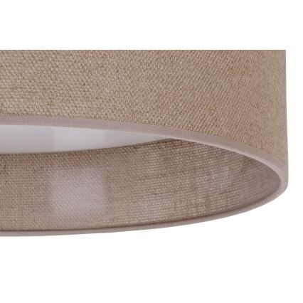 Brilagi - Φωτιστικό οροφής LED Dimmable VELVET SMART LED/24W/230V δ. 45 cm 2700-6500K Wi-Fi Tuya καφέ + τηλεχειριστήριο