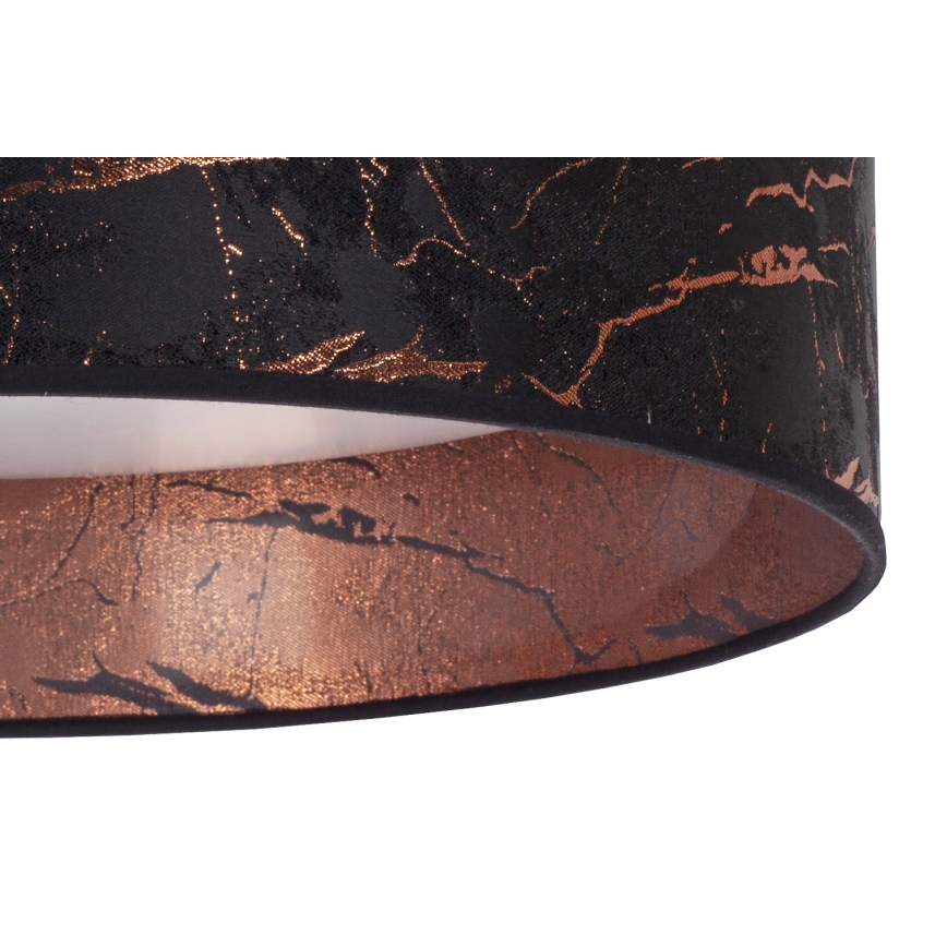 Brilagi - Φωτιστικό οροφής LED Dimmable VELVET SMART LED/36W/230V δ. 55 cm 2700-6500K Wi-Fi Tuya μαύρο/χάλκινο + τηλεχειριστήριο