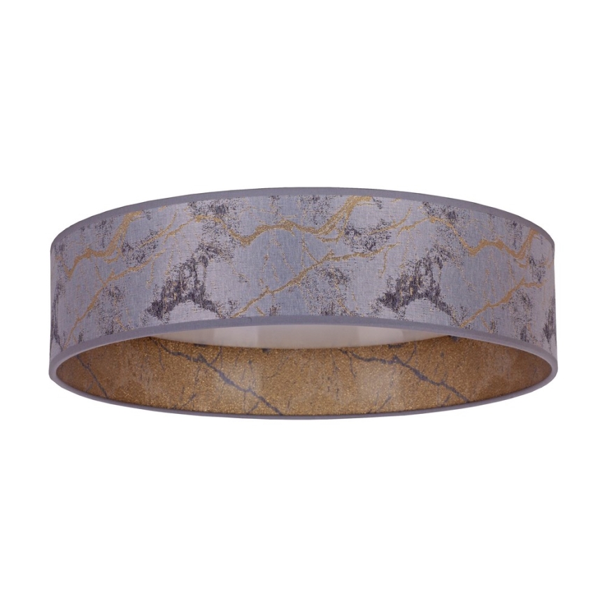 Brilagi - Φωτιστικό οροφής LED Dimmable VELVET SMART LED/36W/230V δ. 55 cm 2700-6500K Wi-Fi Tuya γκρι/χρυσό + τηλεχειριστήριο