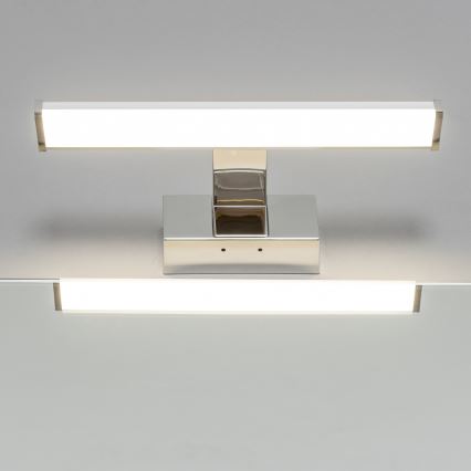 Brilagi - LED φωτισμός καθρέφτη για μπάνιο 3-σε-1 VESTRA LED/6W/230V 30 cm IP44 γυαλιστερό χρώμιο