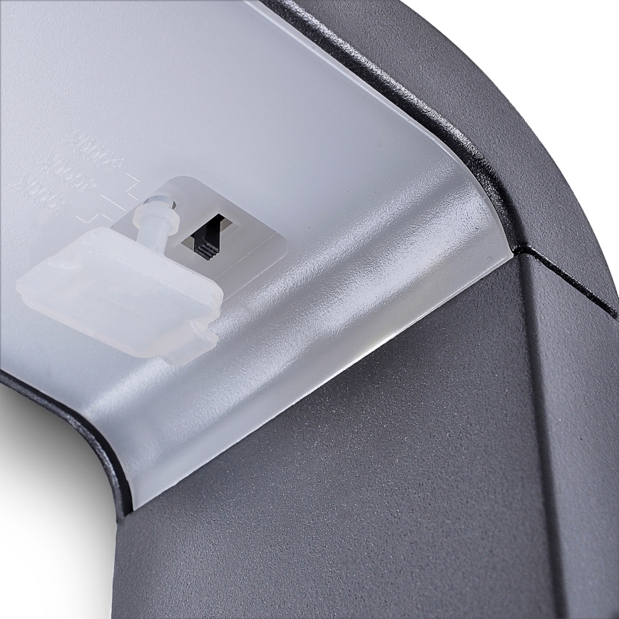 Brilagi - Φωτιστικό LED εξωτερικού χώρου BARI LED/7W/230V 3000/4000/6000K ανθρακί IP54 30 cm