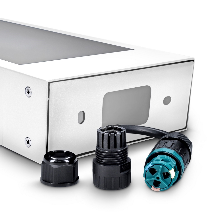 Brilagi - Φωτιστικό LED εξωτερικού χώρου BARI LED/7W/230V 3000/4000/6000K λευκό IP54 80 cm