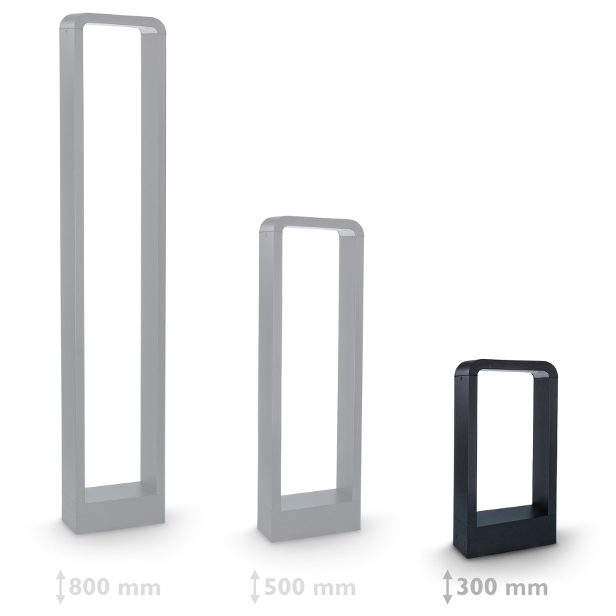 Brilagi - Φωτιστικό LED εξωτερικού χώρου BARI LED/7W/230V 3000/4000/6000K IP54 30 cm