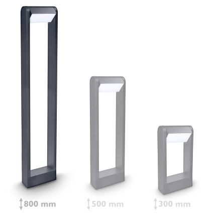 Brilagi - Φωτιστικό LED εξωτερικού χώρου CROTONE LED/7W/230V ανθρακί IP54 80 cm