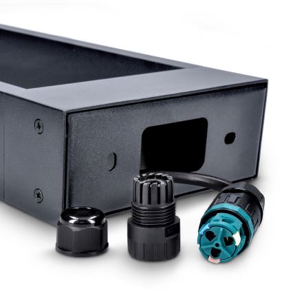 Brilagi - Φωτιστικό LED εξωτερικού χώρου RAGUSA LED/7W/230V 3000/4000/6000K ανθρακί IP54 50 cm