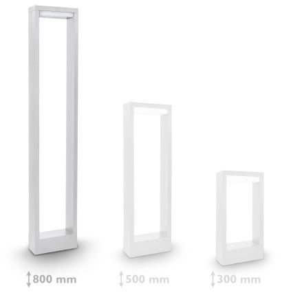 Brilagi - Φωτιστικό LED εξωτερικού χώρου RAGUSA LED/7W/230V 3000/4000/6000K λευκό IP54 80 cm