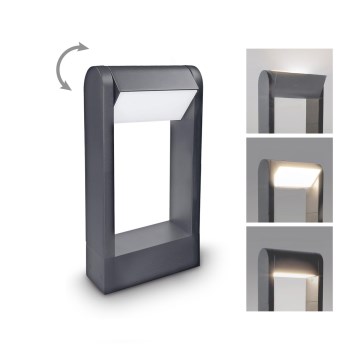 Brilagi - Φωτιστικό LED εξωτερικού χώρου CROTONE LED/7W/230V ανθρακί IP54 30 cm