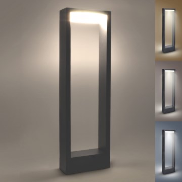 Brilagi - Φωτιστικό LED εξωτερικού χώρου RAGUSA LED/7W/230V 3000/4000/6000K ανθρακί IP54 50 cm