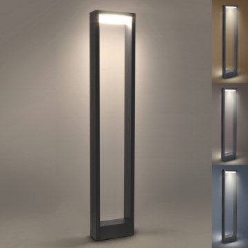 Brilagi - Φωτιστικό LED εξωτερικού χώρου RAGUSA LED/7W/230V 3000/4000/6000K ανθρακί IP54 80 cm