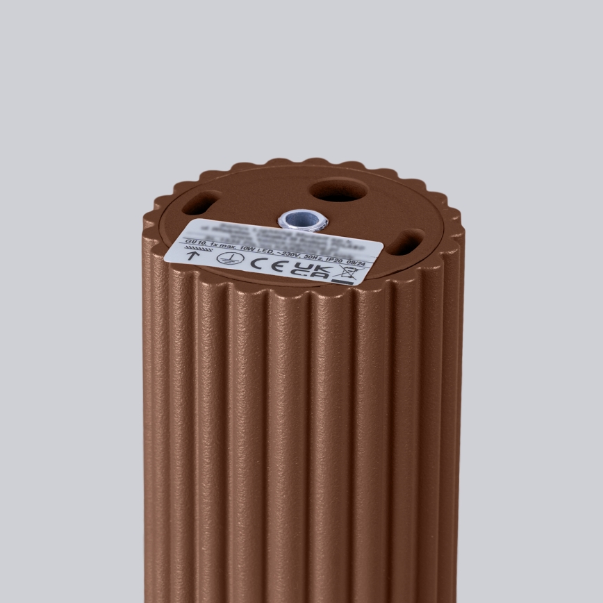 Brilagi - Φωτιστικό σποτ CRESTO 1xGU10/10W/230V 10 cm καφέ