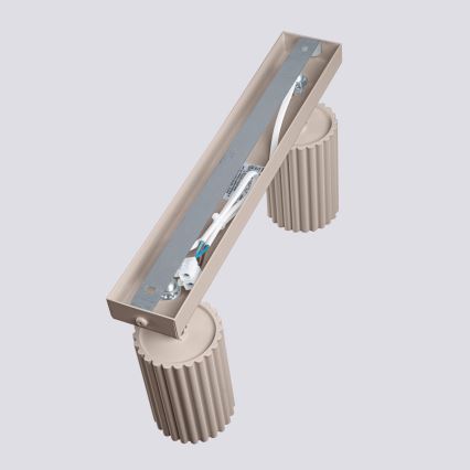 Brilagi - Φωτιστικό σποτ CRESTO 2xGU10/10W/230V taupe