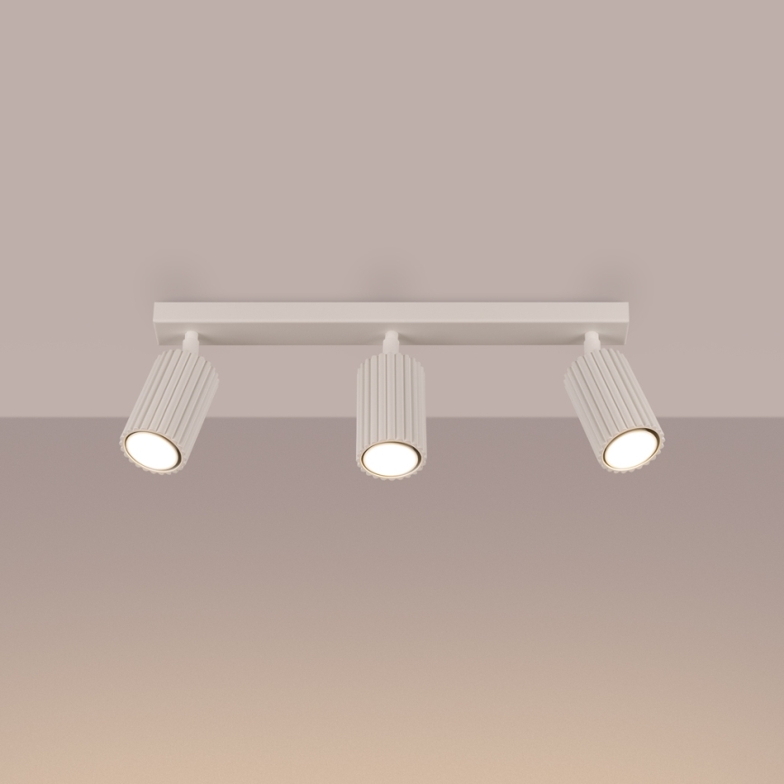 Brilagi - Φωτιστικό σποτ CRESTO 3xGU10/10W/230V κρεμ