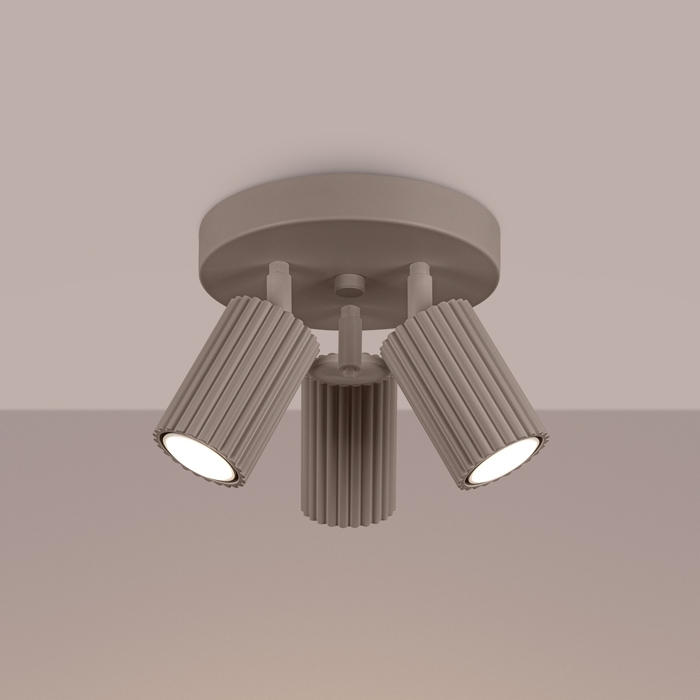 Brilagi - Φωτιστικό σποτ CRESTO 3xGU10/10W/230V taupe