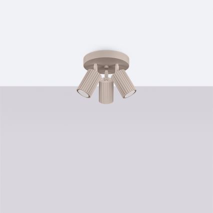 Brilagi - Φωτιστικό σποτ CRESTO 3xGU10/10W/230V taupe