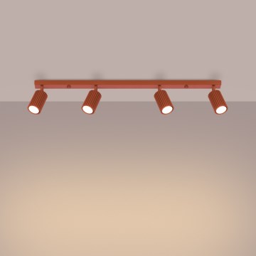 Brilagi - Φωτιστικό σποτ CRESTO 4xGU10/10W/230V κόκκινο