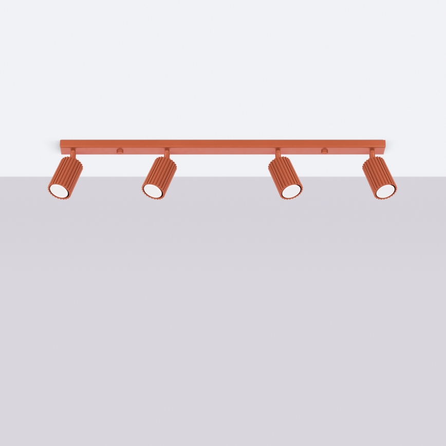 Brilagi - Φωτιστικό σποτ CRESTO 4xGU10/10W/230V κόκκινο