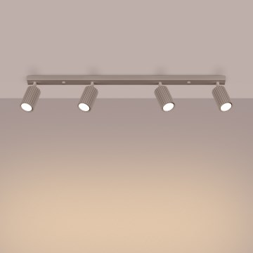 Brilagi - Φωτιστικό σποτ CRESTO 4xGU10/10W/230V taupe