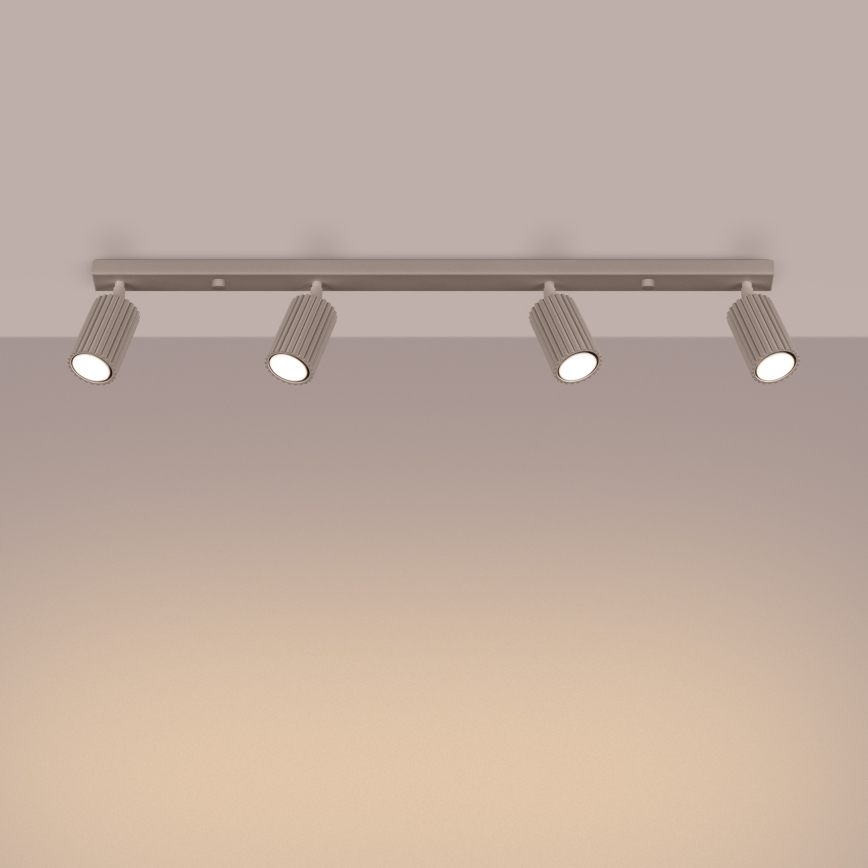 Brilagi - Φωτιστικό σποτ CRESTO 4xGU10/10W/230V taupe