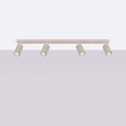 Brilagi - Φωτιστικό σποτ CRESTO 4xGU10/10W/230V taupe