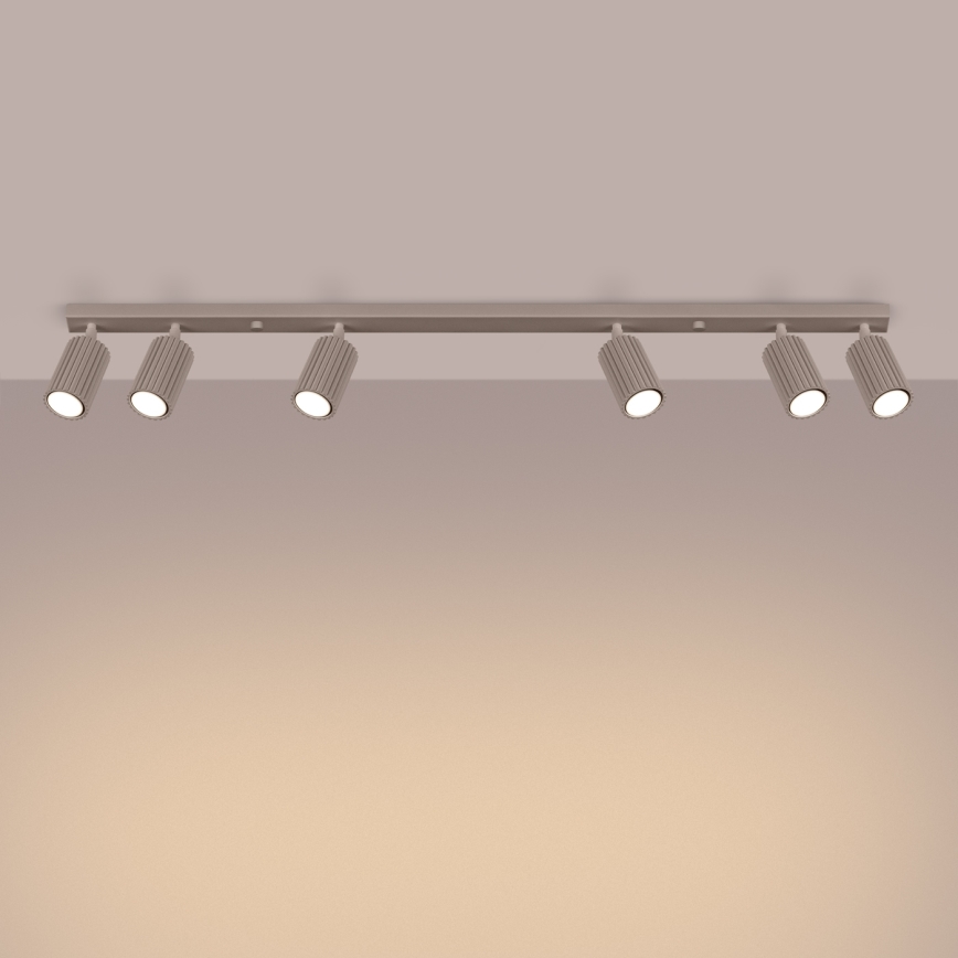 Brilagi - Φωτιστικό σποτ CRESTO 6xGU10/10W/230V taupe