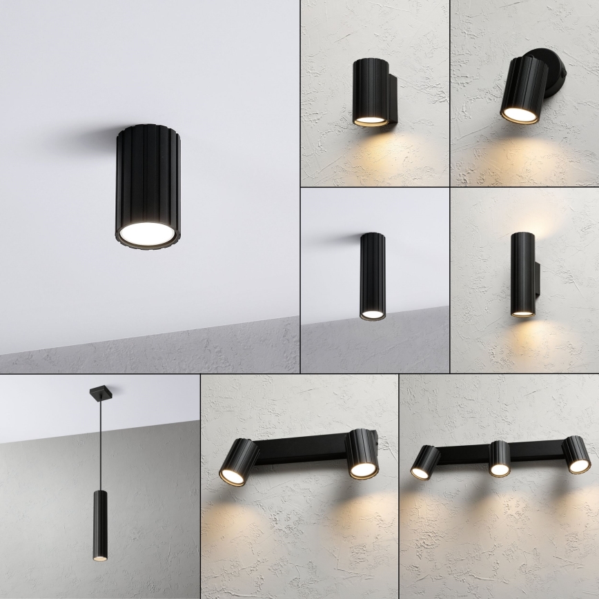 Brilagi - Φωτιστικό σποτ CRISPINA 1xGU10/10W/230V 10 cm μαύρο