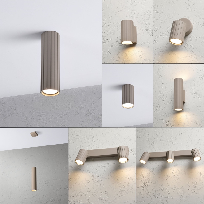 Brilagi - Φωτιστικό σποτ CRISPINA 1xGU10/10W/230V 20 cm μπεζ