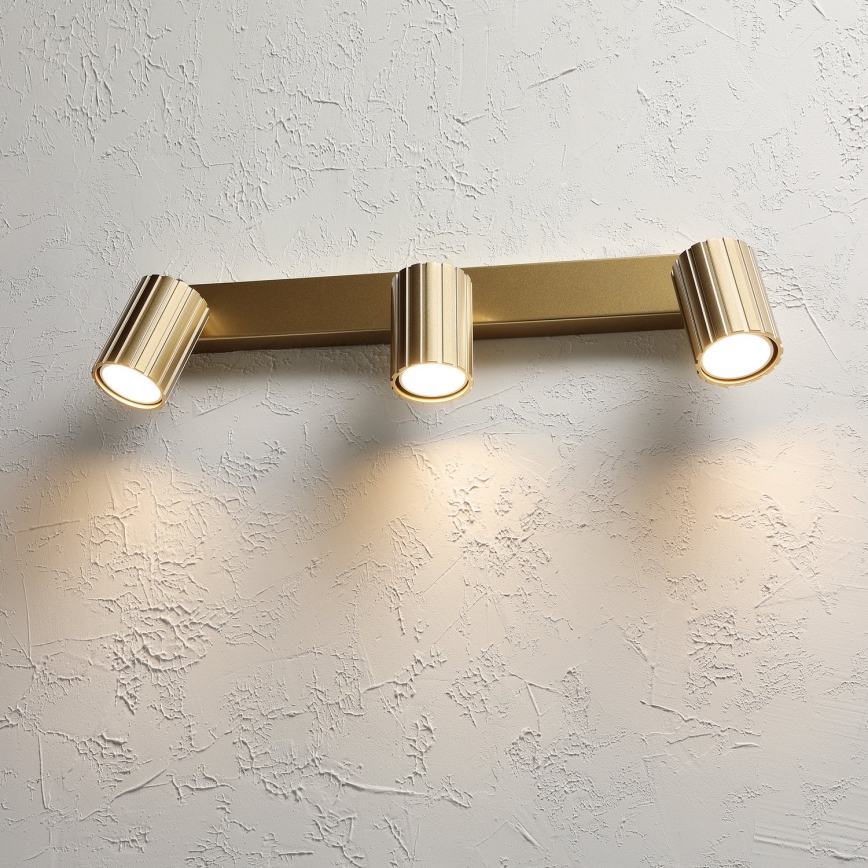 Brilagi - Φωτιστικό σποτ CRISPINA 3xGU10/10W/230V χρυσό