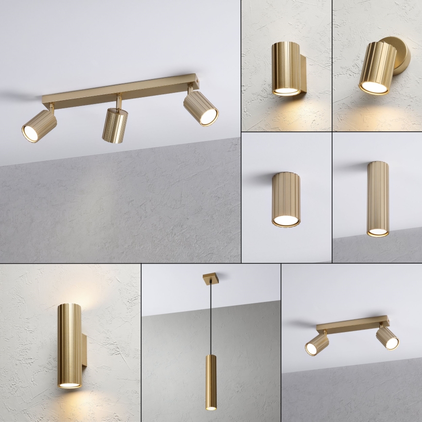 Brilagi - Φωτιστικό σποτ CRISPINA 3xGU10/10W/230V χρυσό