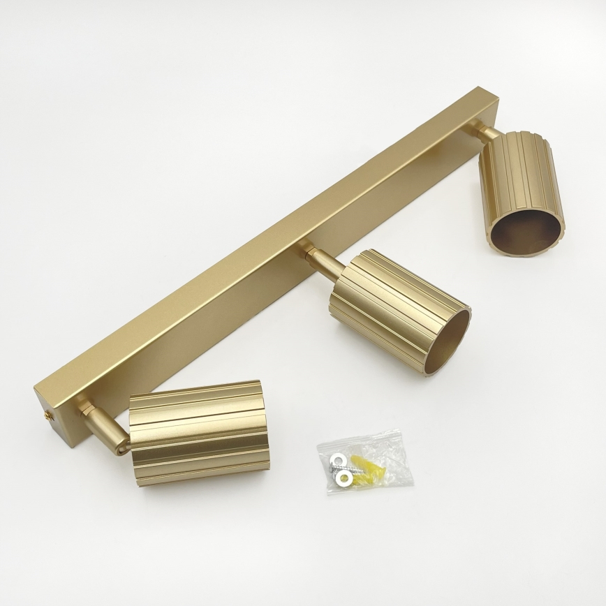 Brilagi - Φωτιστικό σποτ CRISPINA 3xGU10/10W/230V χρυσό