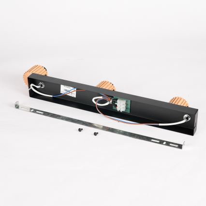 Brilagi - Φωτιστικό σποτ HYGGE 3xE14/15W/230V μαύρο/καπνιστό