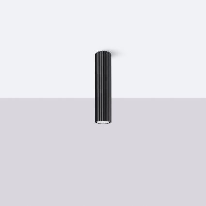 Brilagi - Φωτιστικό σποτ LED CRESTO 1xGU10/10W/230V 30 cm μαύρο