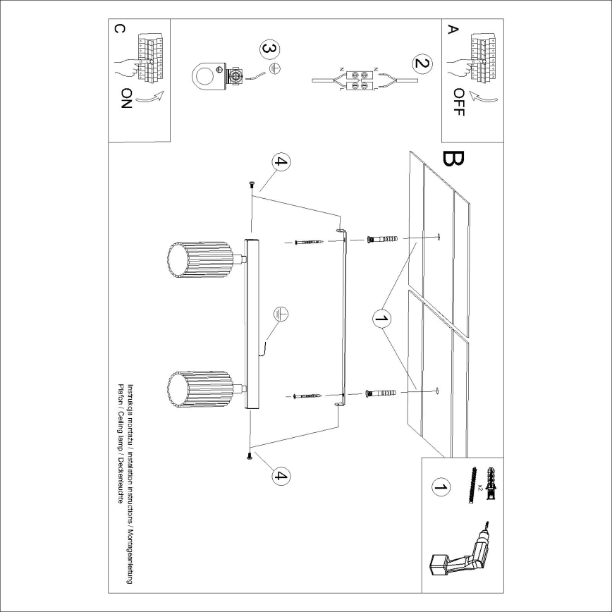 Brilagi - Φωτιστικό σποτ LED CRESTO 2xGU10/10W/230V καφέ
