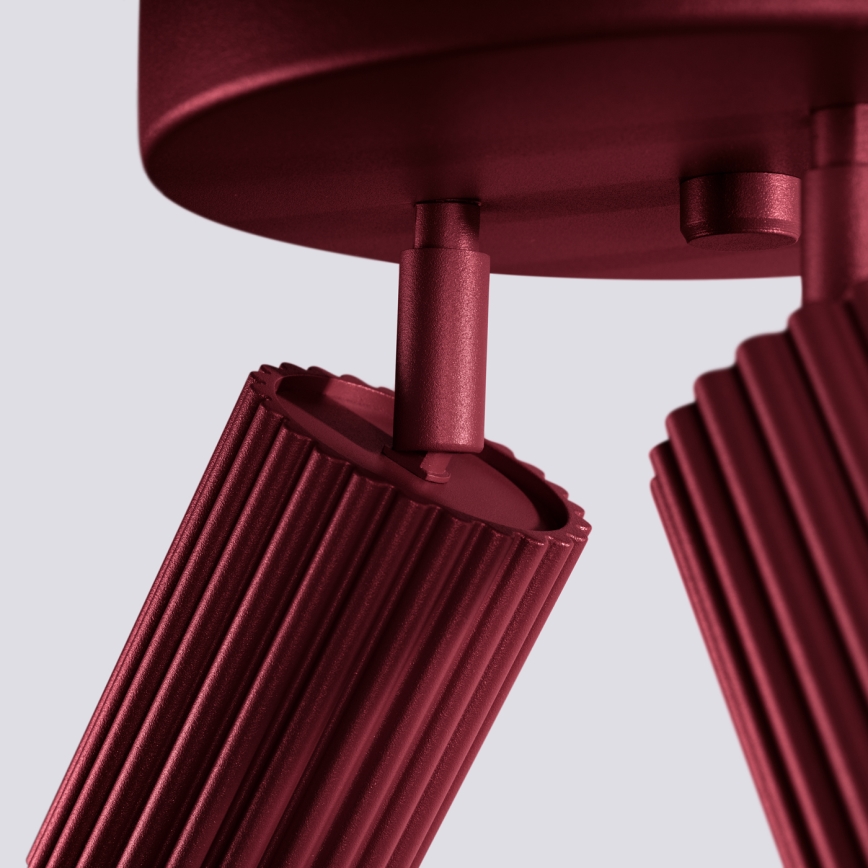 Brilagi - Φωτιστικό σποτ LED CRESTO 3xGU10/10W/230V μπορντό