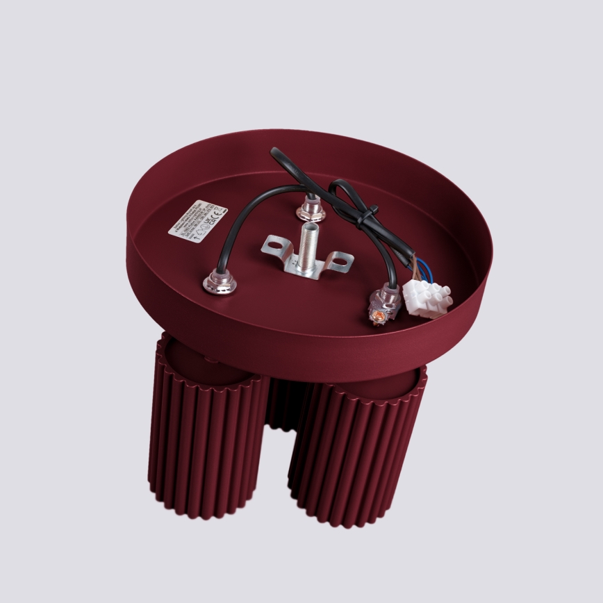 Brilagi - Φωτιστικό σποτ LED CRESTO 3xGU10/10W/230V μπορντό