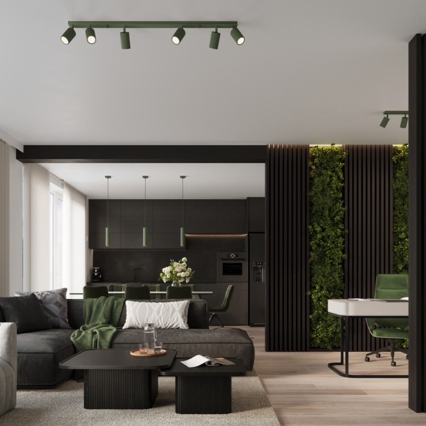 Brilagi - Φωτιστικό σποτ LED CRESTO 4xGU10/10W/230V πράσινο