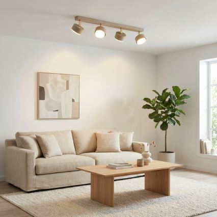 Brilagi - Φωτιστικό σποτ LED MONO 4xGX53/30W/230V μπεζ