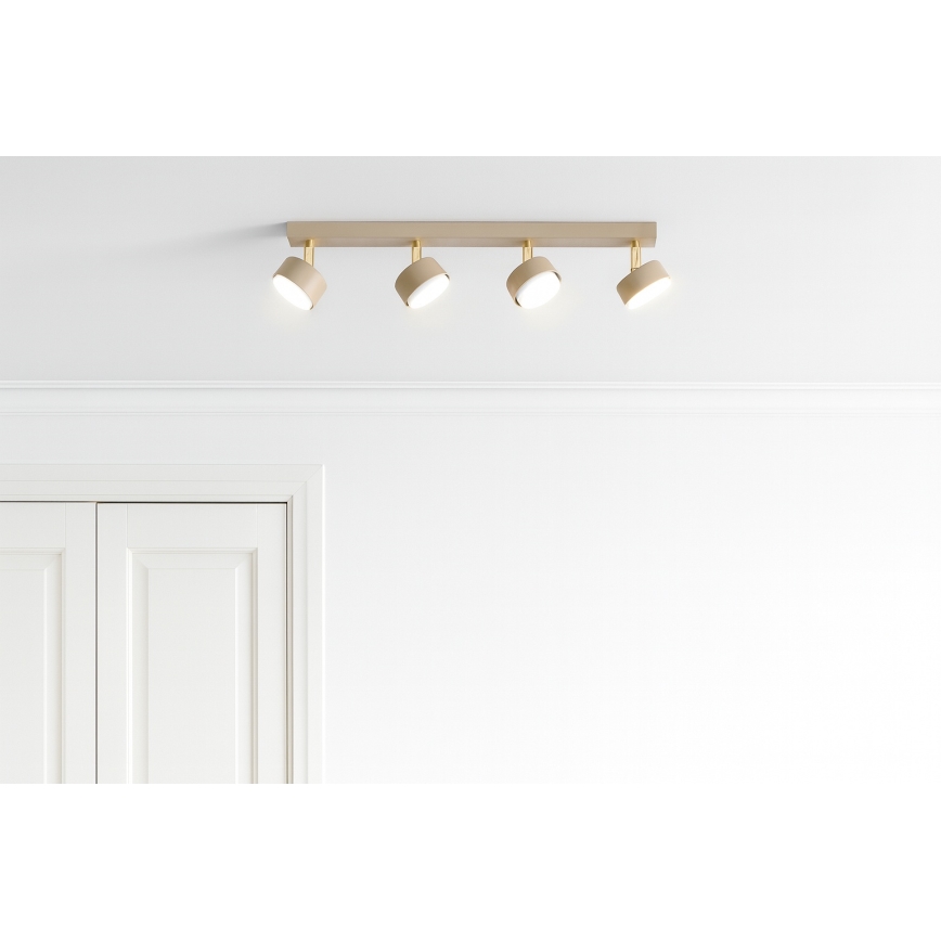 Brilagi - Φωτιστικό σποτ LED MONO 4xGX53/30W/230V μπεζ