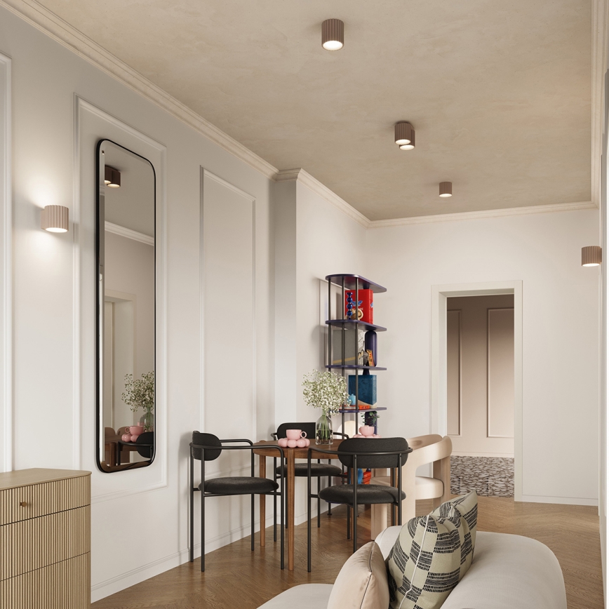 Brilagi - Φωτιστικό σποτ LED SFERA 1xGU10/10W/230V, διάμ. 10 εκ., χρώμα τάουπ