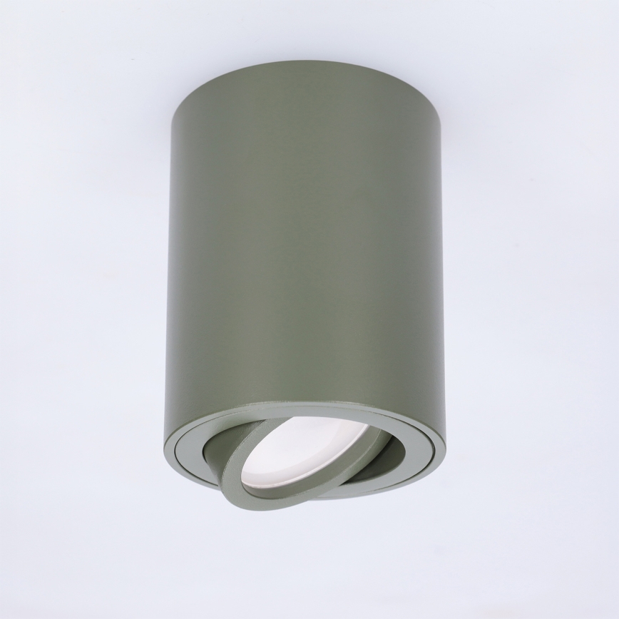 BRILAGI - Φωτιστικό σποτ MIA 1xGU10/30W/230V 100x80 mm σκούρο πράσινο