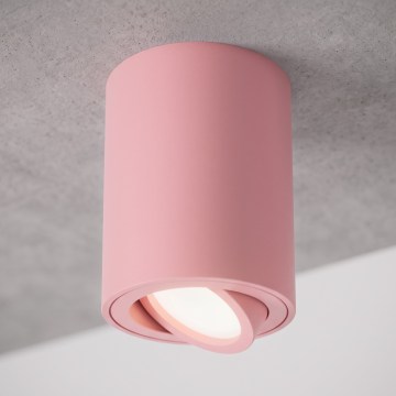 BRILAGI - Φωτιστικό σποτ MIA 1xGU10/30W/230V 100x80 mm ροζ