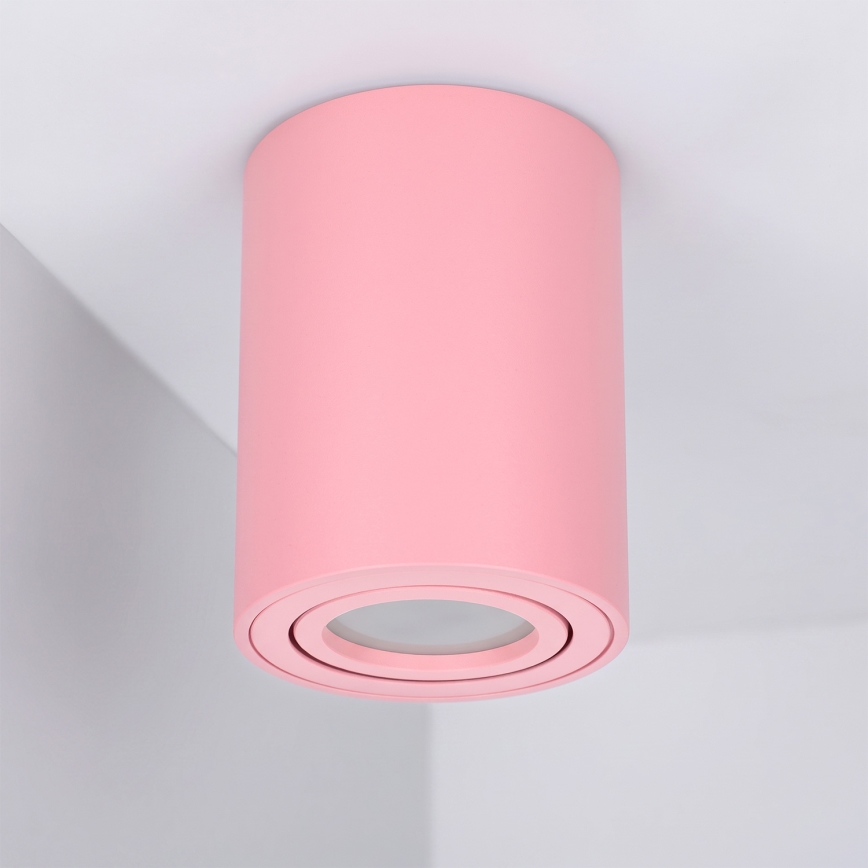 BRILAGI - Φωτιστικό σποτ MIA 1xGU10/30W/230V 100x80 mm ροζ