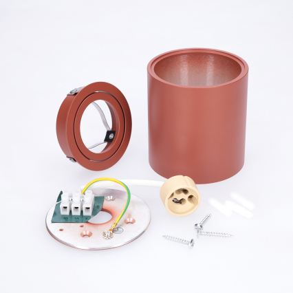 BRILAGI - Φωτιστικό σποτ MIA 1xGU10/30W/230V 84x80 mm καφέ