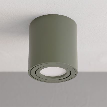 BRILAGI - Φωτιστικό σποτ MIA 1xGU10/30W/230V 84x80 mm σκούρο πράσινο