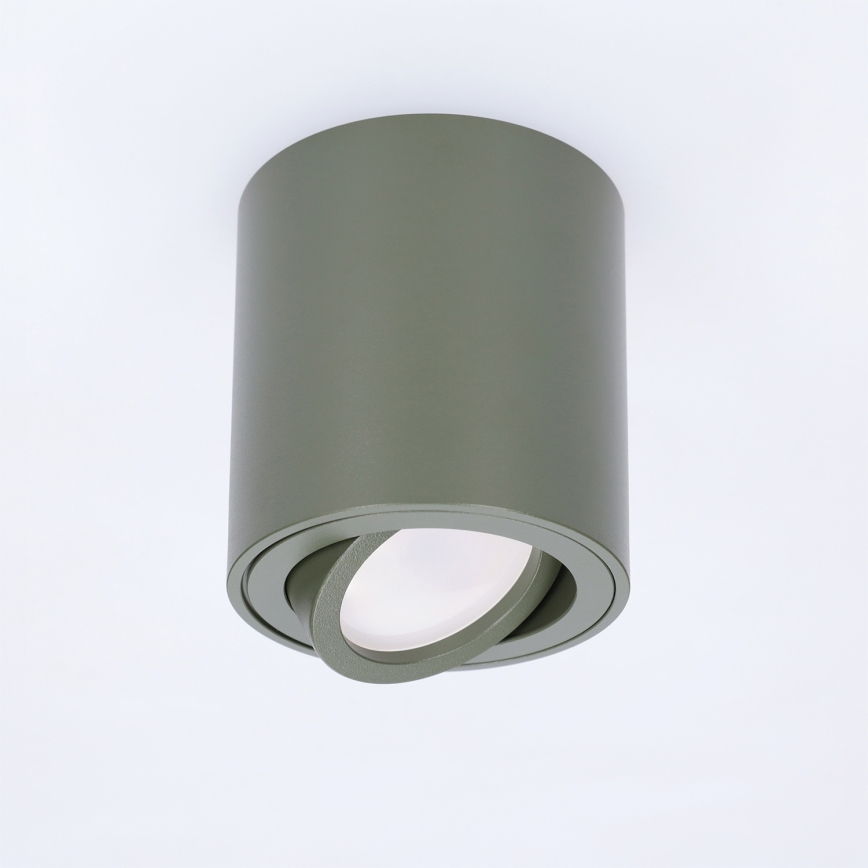 BRILAGI - Φωτιστικό σποτ MIA 1xGU10/30W/230V 84x80 mm σκούρο πράσινο