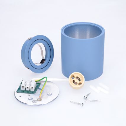 BRILAGI - Φωτιστικό σποτ MIA 1xGU10/30W/230V 84x80 mm μπλε