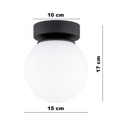 Brilagi - Φωτιστικό σποτ MILO 1xE27/60W/230V μαύρο